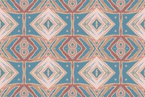 Dupatta pattern Seamless Scandinavian pattern Motif embroidery, Ikat embroidery Design for Print tie dyeing pillowcase sambal puri kurti mughal architecture vector