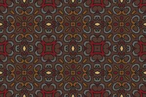 Motif folklore pattern Seamless Mughal architecture Motif embroidery, Ikat embroidery Design for Print egyptian pattern tibetan mandala bandanna vector