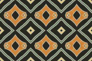 antiguo patrones sin costura nativo americano, motivo bordado, ikat bordado diseño para impresión cordón modelo turco cerámico antiguo Egipto Arte jacquard modelo vector