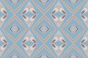Ancient patterns Seamless Mughal architecture Motif embroidery, Ikat embroidery Design for Print figure tribal ink on cloth patola sari vector