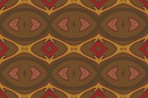 antiguo patrones sin costura Mughal arquitectura motivo bordado, ikat bordado diseño para impresión cordón modelo turco cerámico antiguo Egipto Arte jacquard modelo vector