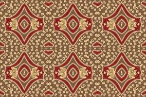 antiguo patrones sin costura Mughal arquitectura motivo bordado, ikat bordado diseño para impresión interminable arabesco paño dupatta chal pañuelo impresión seda kurta hombres vector