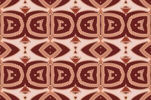 Bujara modelo sin costura pañuelo impresión seda motivo bordado, ikat bordado diseño para impresión Corbata tintura funda de almohada sambal puri curti Mughal arquitectura vector