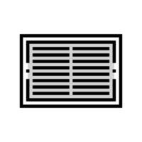 ventilation grille color icon illustration vector