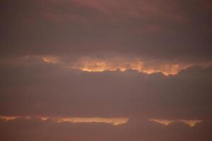 sunset in the netherlands photo