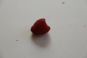 raspberries red fruit photo