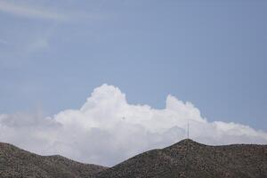 mountains and clouds photo