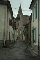 Old village in France photo