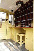 mailboxes, museum tram line west friesland, netherlands photo