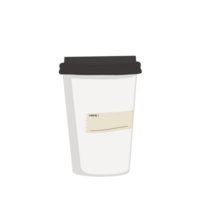 a Cup of Coffee Sticker Illustration png