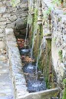 fuentes de spili, Creta, Grecia foto