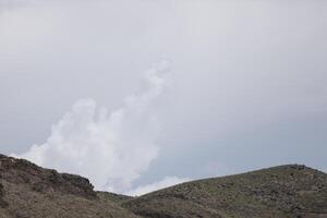 mountains and clouds photo