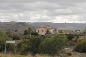 environment around the santa barbara bridge, almeria photo