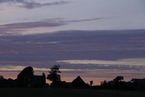 sunset in the netherlands photo