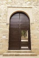 doors of an old church photo