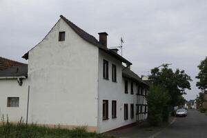 pueblo heidersheim con medio enmaderado casas foto