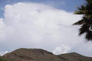 mountains and clouds photo