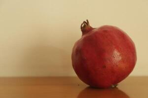 pomegranate red fruit photo