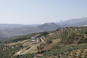 landscape in andalucia, spain photo