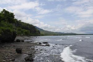 beach on the north west side of Bali photo