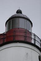 lighthouse, Urk, former island in the Zuiderzee, Netherlands photo