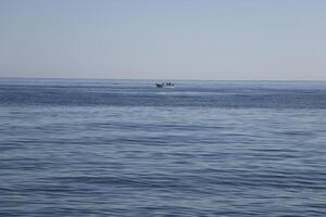 beach and mediterrenean sea in spain photo