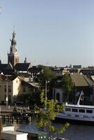view over Alkmaar, cheese city in the Netherlands photo
