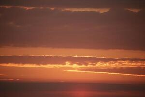 sunset in the netherlands photo