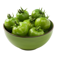 Green Tomatoes on Transparent Background png