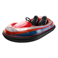 Dodgem Bumper Car on Transparent Background png