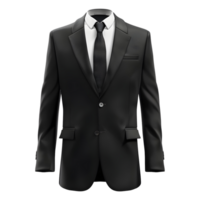 Office Pent Coat Suit on Transparent Background png