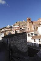 view over the village lubrin, almeria, spain photo