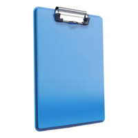 Blue Paper Board on Transparent Background png