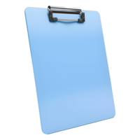 blauw papier bord Aan transparant achtergrond png