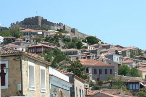 griego pueblo en lesbianas, Grecia foto