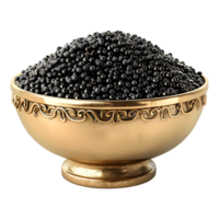 Beluga Caviar on Transparent Background png