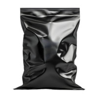 schwarz Aluminium Tasche auf transparent Hintergrund png