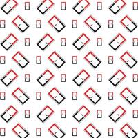 Door favorable trendy multicolor repeating pattern illustration background design vector