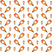 Pencil favorable trendy multicolor repeating pattern illustration background design vector