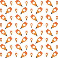 Pencil favorable trendy multicolor repeating pattern illustration background design vector