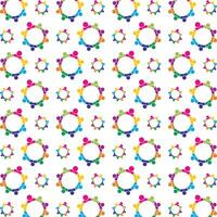 Network favorable trendy multicolor repeating pattern illustration background design vector