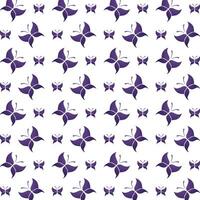 Butterfly favorable trendy multicolor repeating pattern illustration background design vector