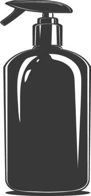 silhouette hand sanitizer bottle black color only