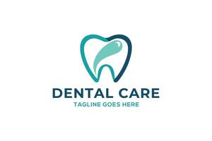 Modern logo of a dental clinic vector