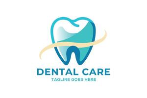 Modern logo of a dental clinic vector