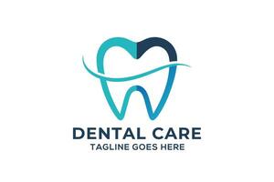 Modern logo of a dental clinic vector