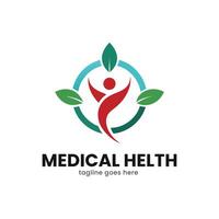 Medical Logo Health Icon Vect Logo Design vector