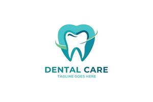 Modern logo of a dental clinic vector