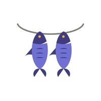 Fish icon. Simple element from sea food collection. Creative Fish icon for web design, templates, infographics and more vector