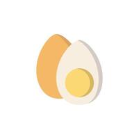 Boiled Eggs icon. Simple element from sea food collection. Creative Boiled Eggs icon for web design, templates, infographics and more vector